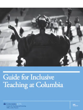 Guide for Inclusive Teaching at Columbia